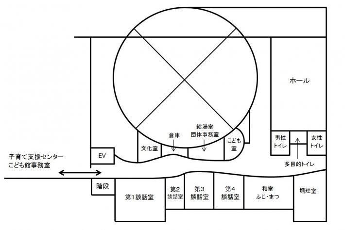 案内図・地下1階